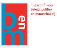 Beleid en Maatschappij Cover Tijdschrift Beleid en Maatschappij